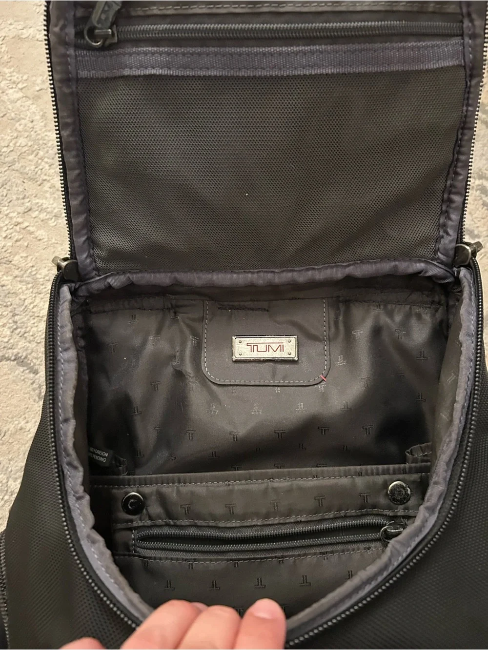Tumi nylon backpack Manitoba